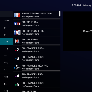Iptv Chaines françaises search by category