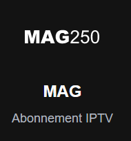 MAG250 IPTV