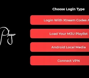 Xtream Player connexion